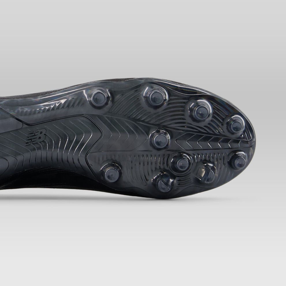 Cleats with black sole